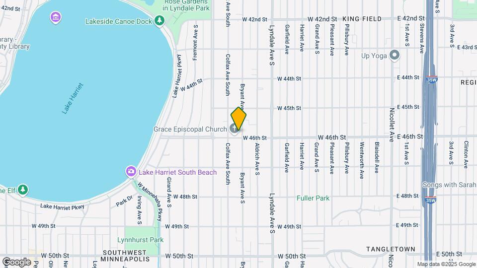 4550 Bryant Ave S Mapa y Detalles de la Ubicación