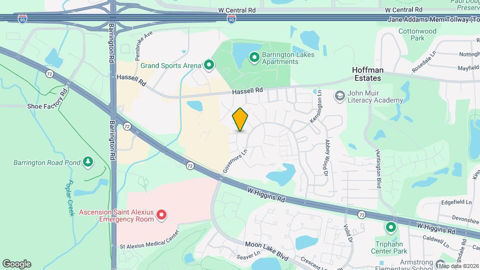 1921 Williamsburg Dr Map and Location Details