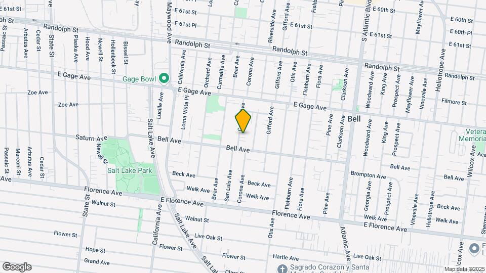 6634-6636 Corona Ave Mapa y Detalles de la Ubicación