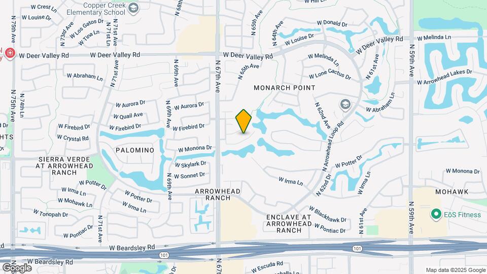 6626 W Monona Dr Map and Location Details