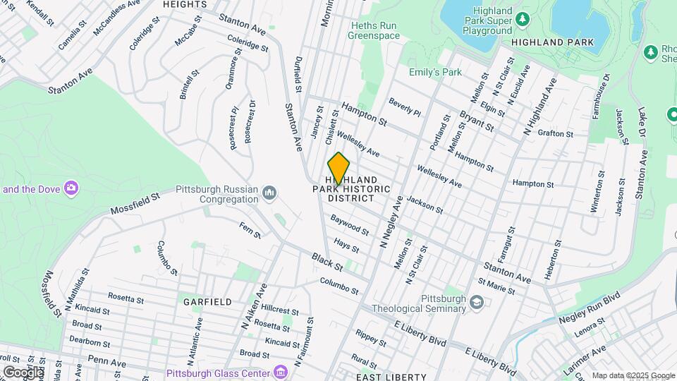 5431 Stanton Ave Mapa y Detalles de la Ubicación
