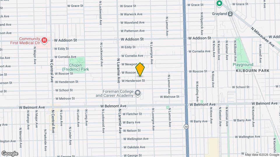 5048 W Henderson St Map and Location Details