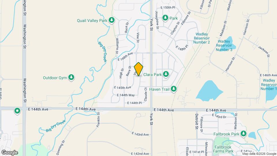 14583 Gaylord St Map and Location Details