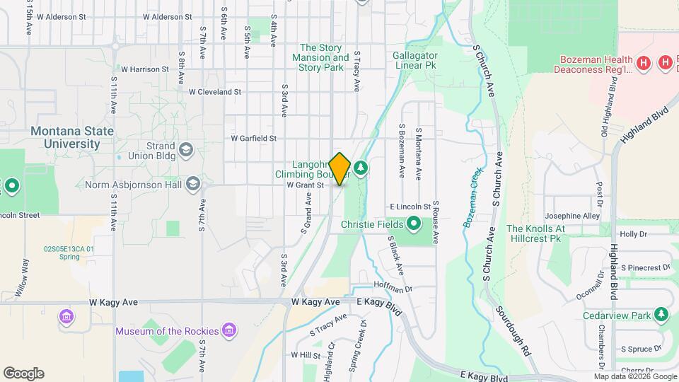 1402 S Willson Ave Map and Location Details