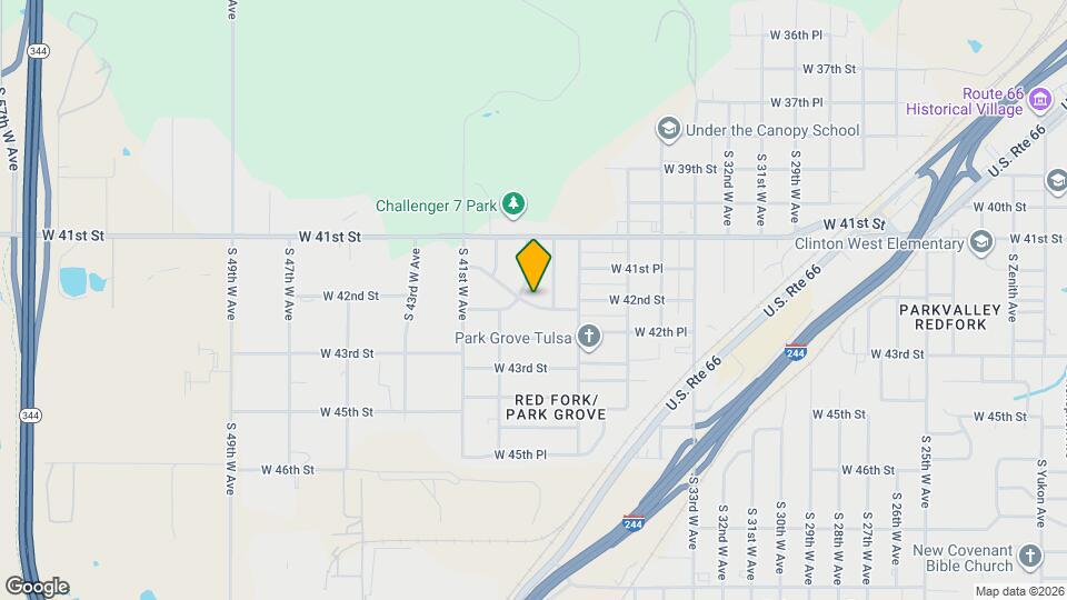 3815 W 42nd St Map and Location Details