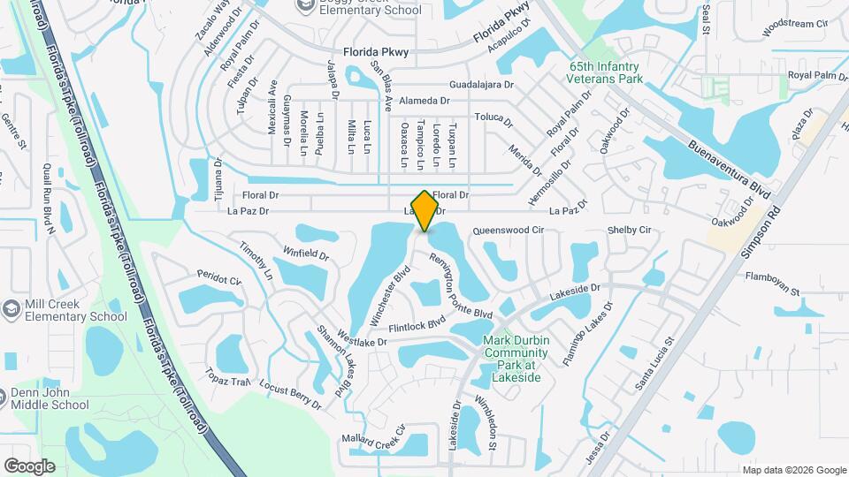 2481 Winchester Blvd Mapa y Detalles de la Ubicación