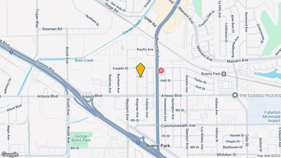 5836 Kingman Ave Mapa y Detalles de la Ubicación