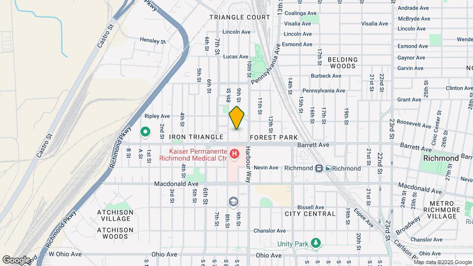 533-539 9th St Mapa y Detalles de la Ubicación