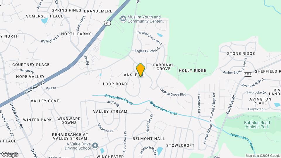 4952 Silverdene St Map and Location Details