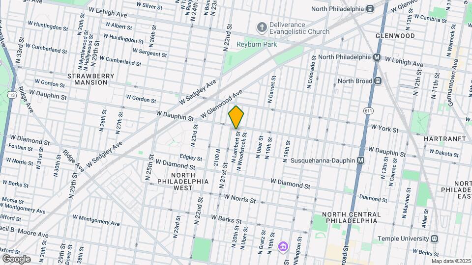 2254 N Lambert St Map and Location Details