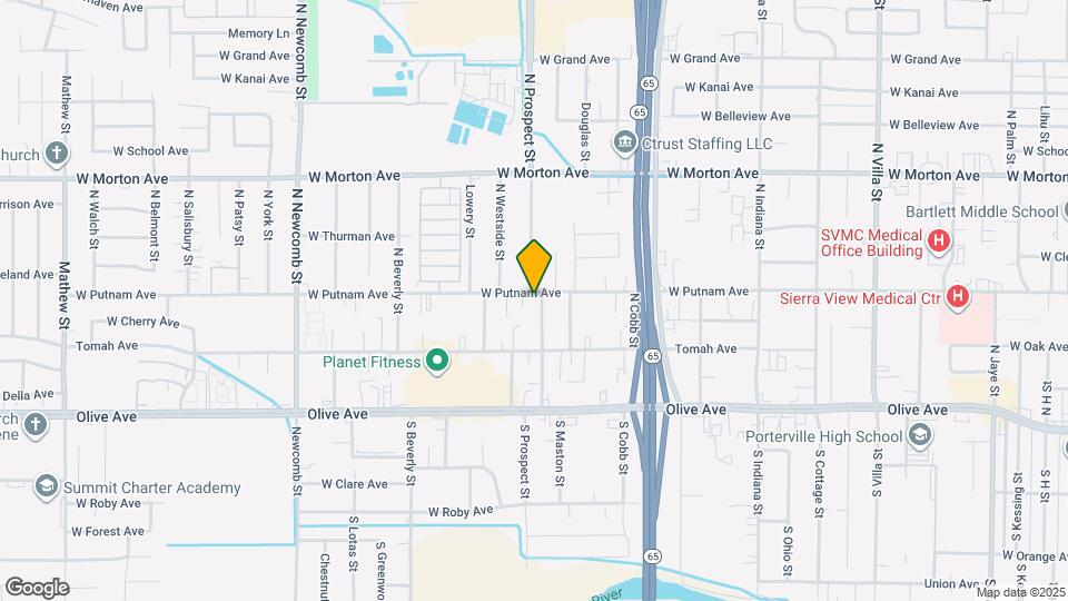 1187 W Putnam Ave Map and Location Details