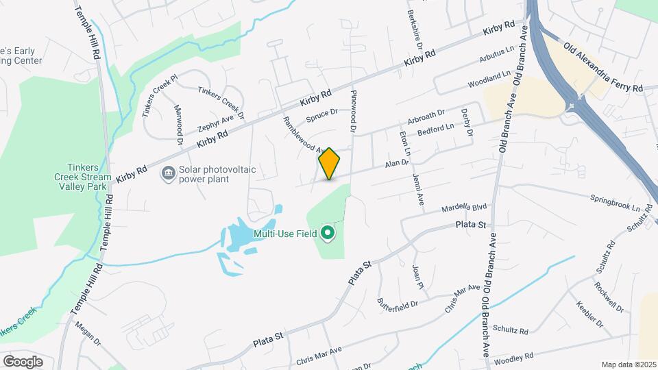 5707 Alan Dr Map and Location Details