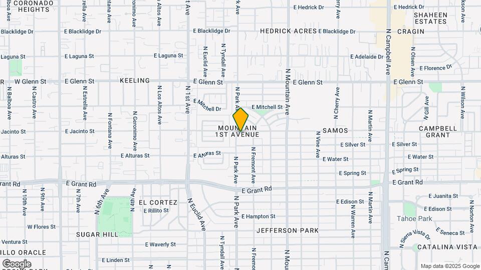 1004 E Copper St Map and Location Details
