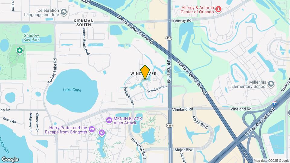 5933 Windhover Dr Map and Location Details