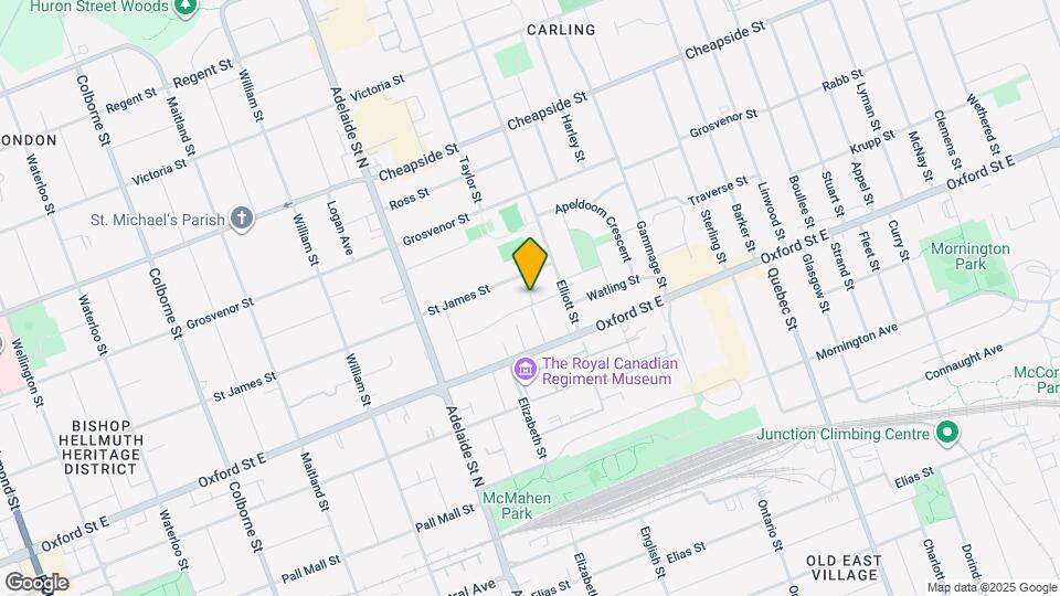 710 Brant St Map and Location Details