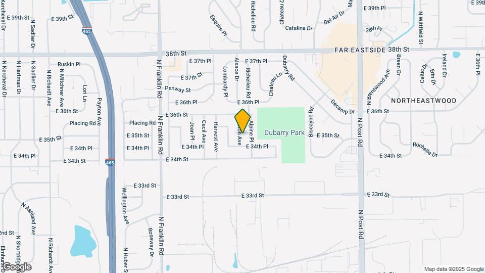 3501 N Eaton Ave Map and Location Details