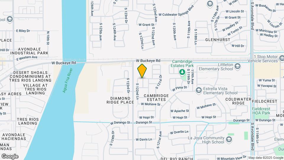 12225 W Flanagan St Map and Location Details