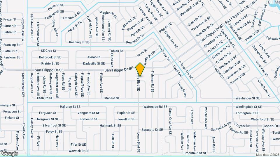 2971 Tinley Rd SE Mapa y Detalles de la Ubicación