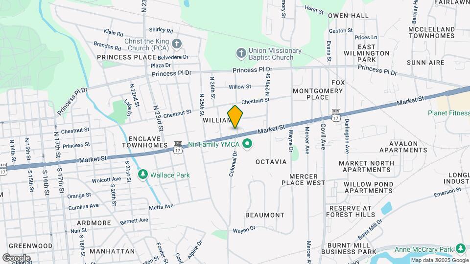 2617 Market St Map and Location Details