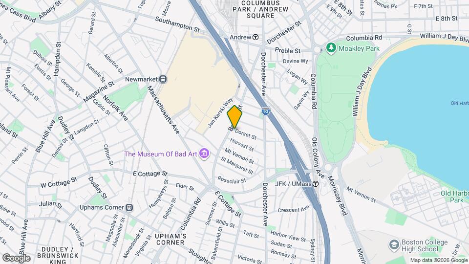 56 Dorset St Map and Location Details