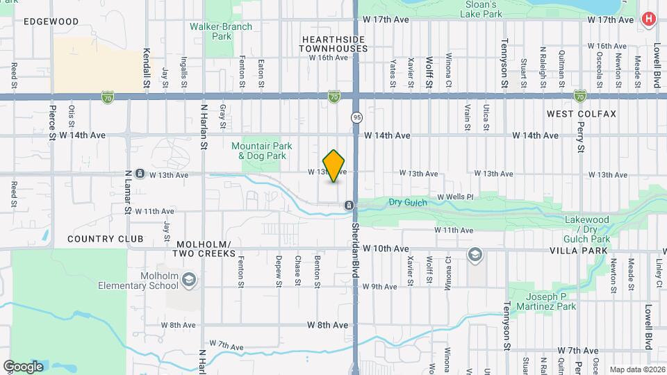 1263 Ames St Mapa y Detalles de la Ubicación