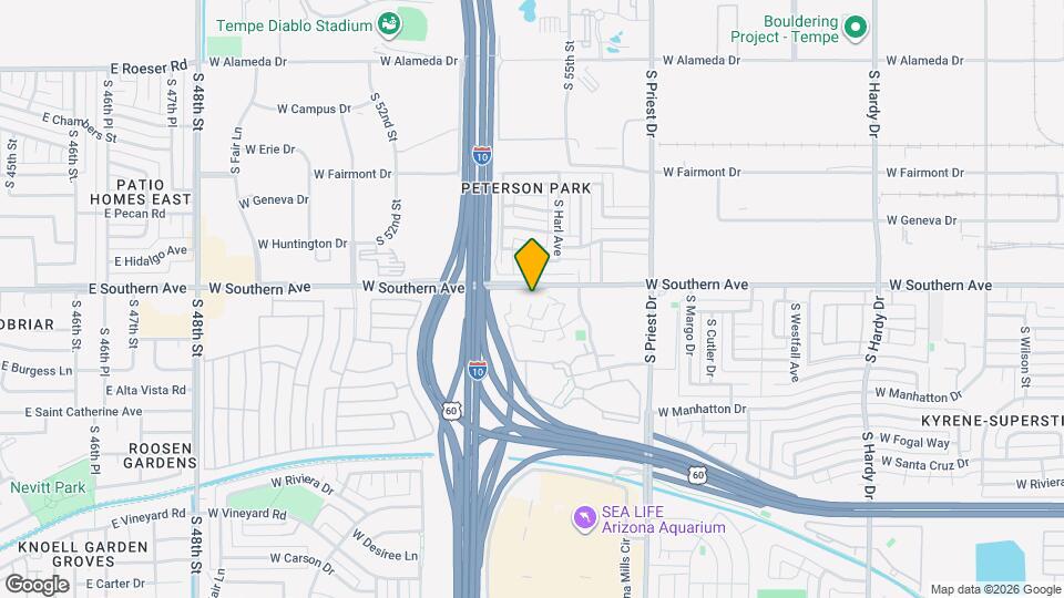 1716 W Village Way Map and Location Details