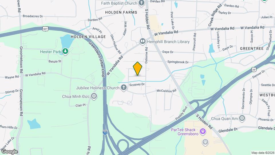 4111 Glenshire Way Map and Location Details