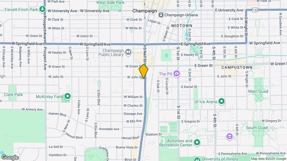 57-63 W John St Map and Location Details