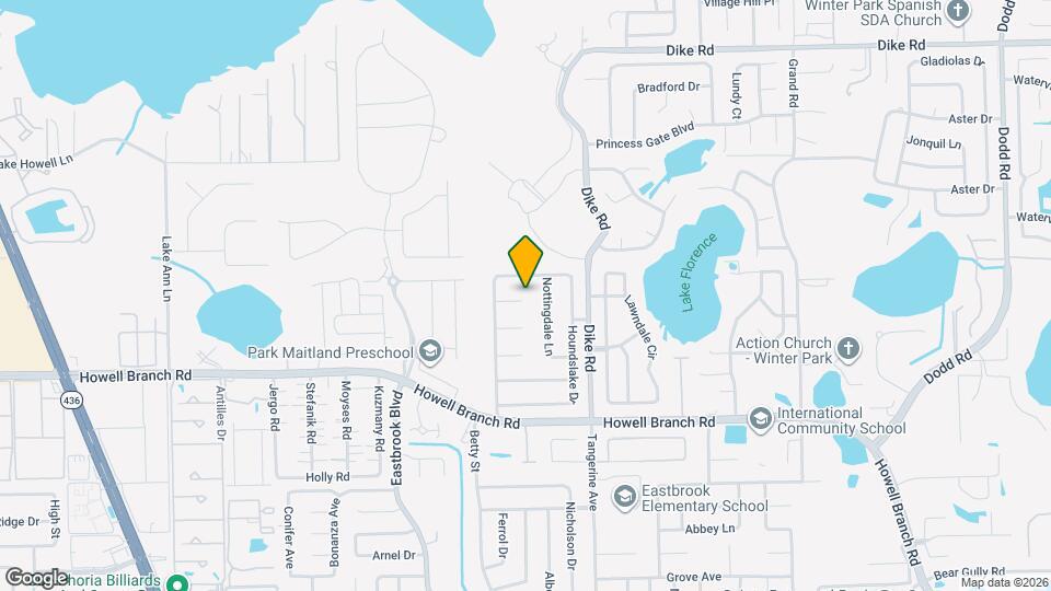 2316 Dunbury Ct Mapa y Detalles de la Ubicación