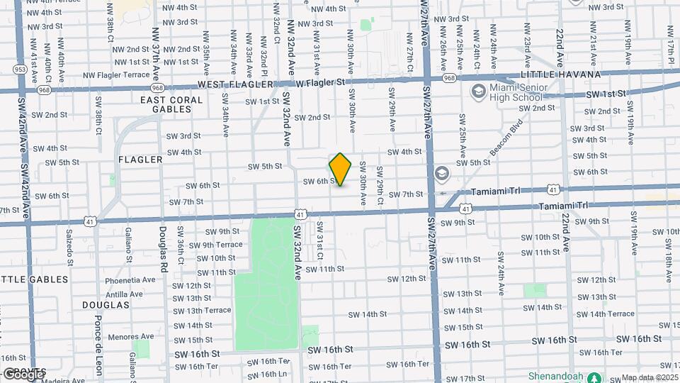 3069 SW 7th St Map and Location Details