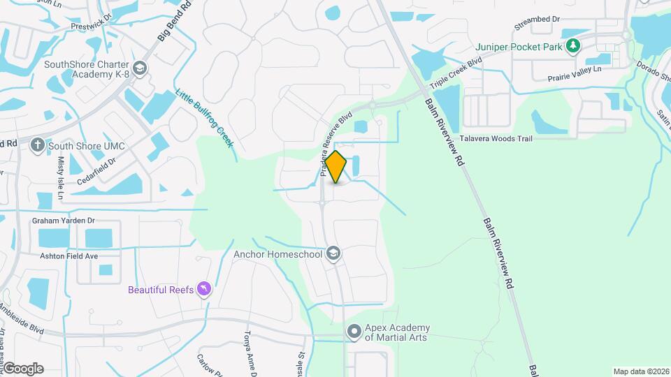 11909 Bahia Valley Dr Map and Location Details