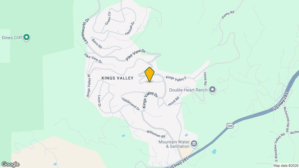 30856 Kings Valley Way Mapa y Detalles de la Ubicación