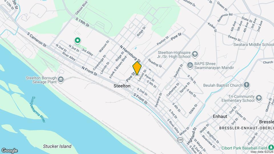 20 N 4th St Map and Location Details