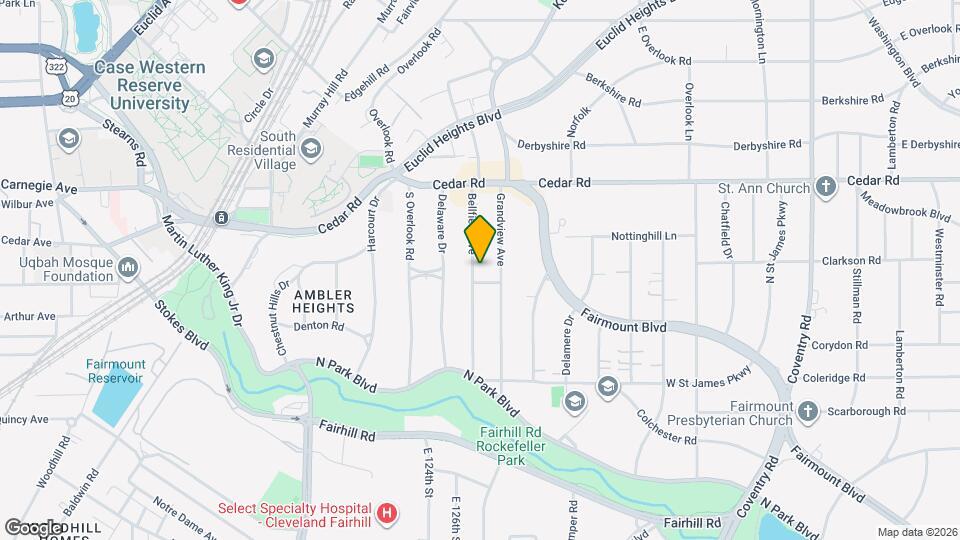 2245 Bellfield Ave Map and Location Details