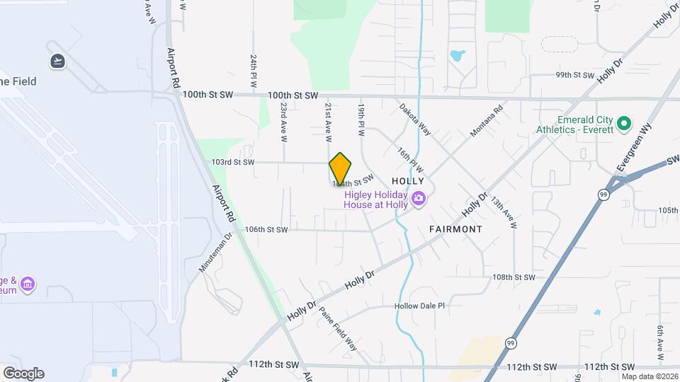 2024 104th St SW Map and Location Details