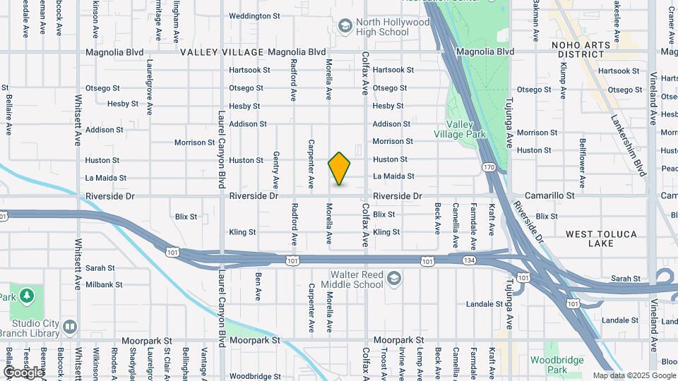 11749 Riverside Dr Map and Location Details