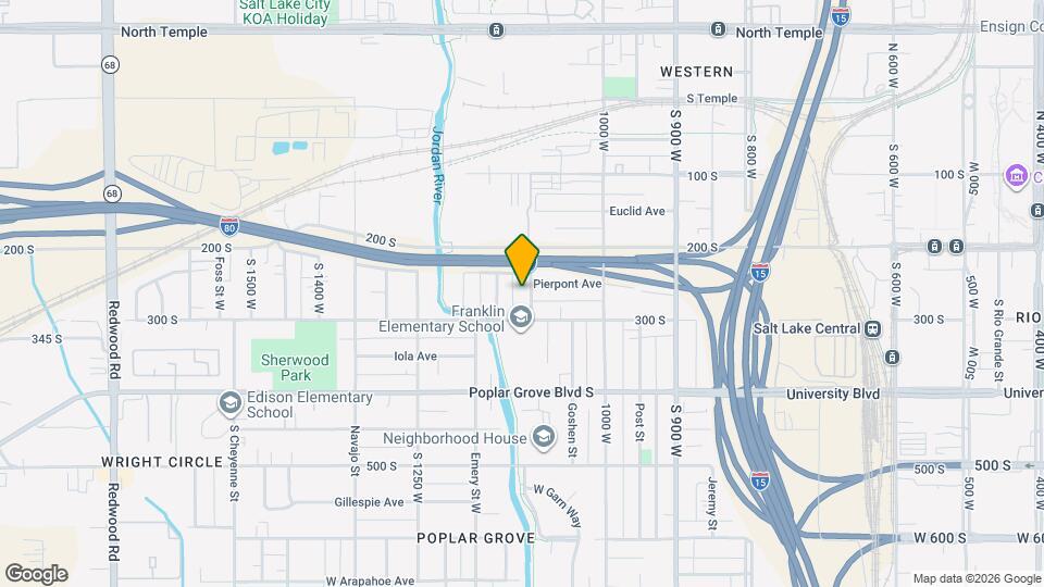 254 S 1100 W, Unit 212 Map and Location Details
