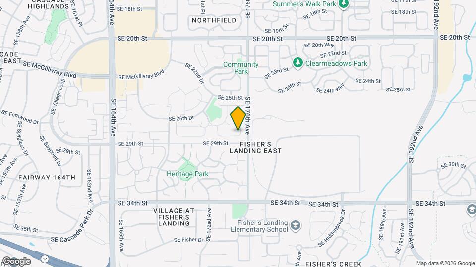 17412 SE 28th St Mapa y Detalles de la Ubicación