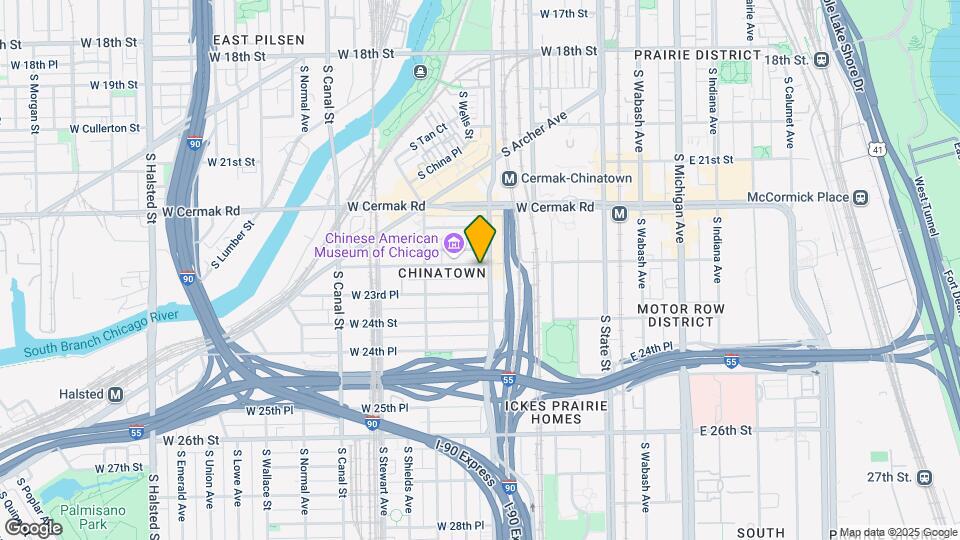 209 W 23rd St, Unit 2 Map and Location Details