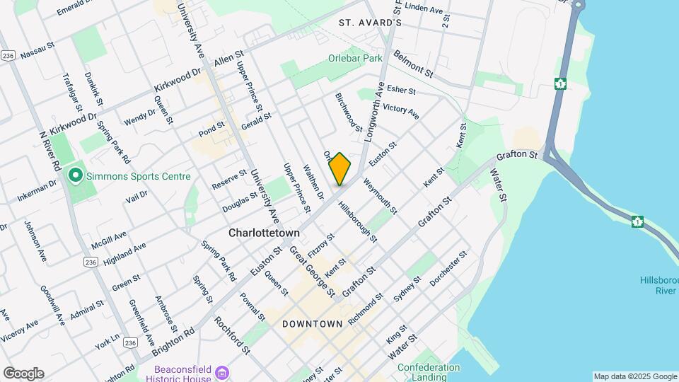 219 Euston St Map and Location Details