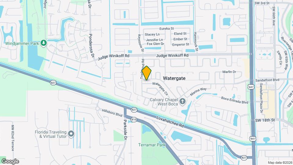 11941 Watergate Cir, Unit 253 Map and Location Details