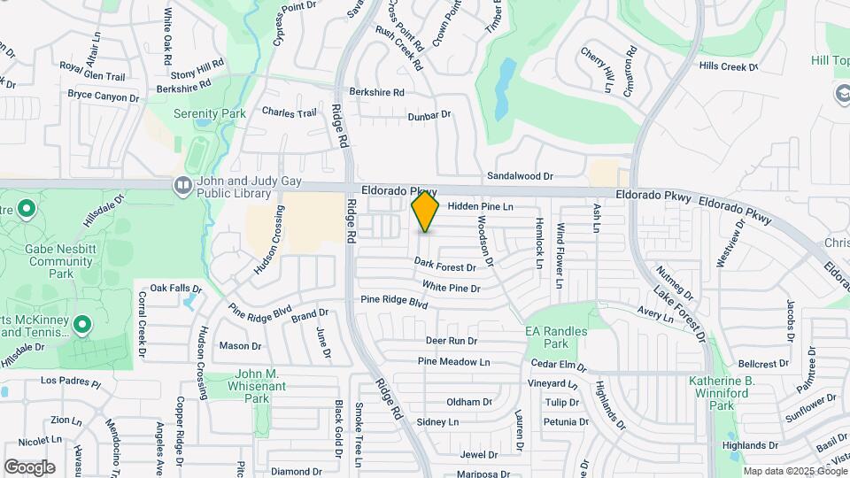 3113 Longleaf Dr Map and Location Details