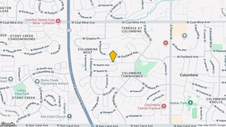 7843 W Quarto Ave Map and Location Details