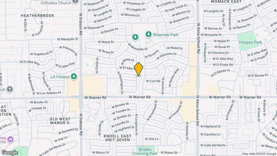 2123 N Longmore St Map and Location Details