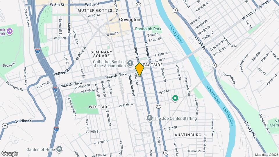 1235 Scott St Map and Location Details