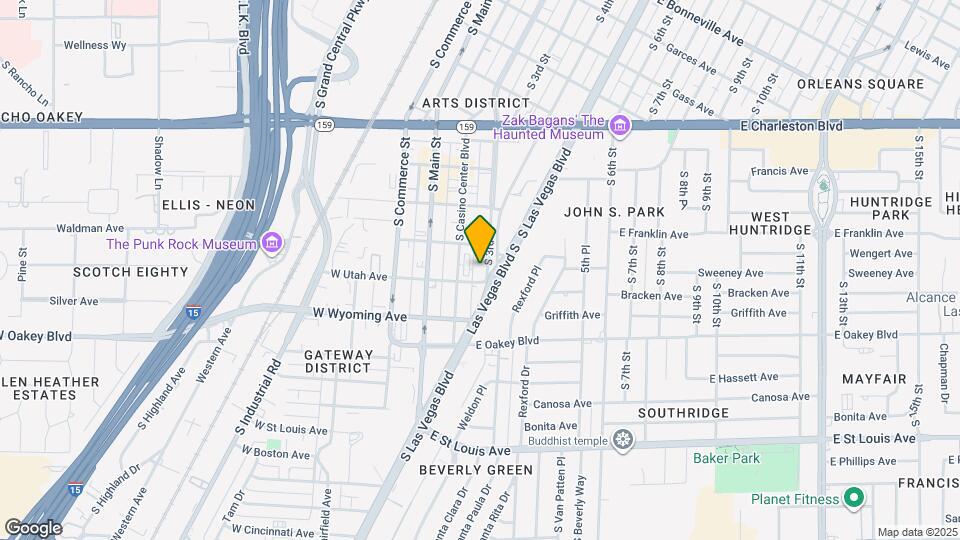 1418 S 3rd St Map and Location Details