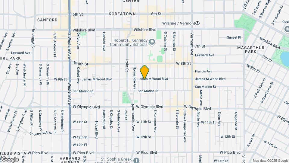 904 S Mariposa Ave Map and Location Details