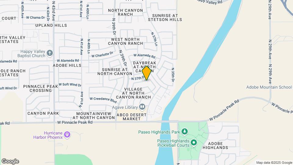 3719 W Camino Real Map and Location Details