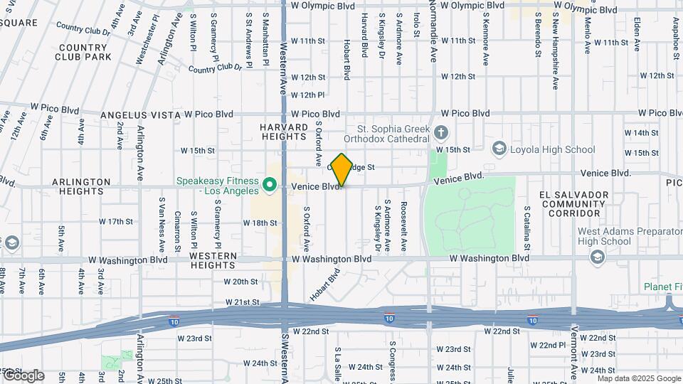 2176 Venice Blvd Map and Location Details