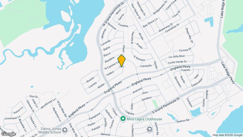 2911 Velero Map and Location Details